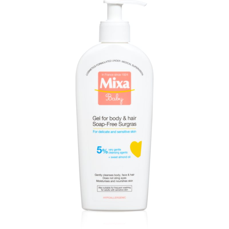 Mixa Baby Gel Doccia E Shampoo 2 In 1 Per Bambini 250 Ml