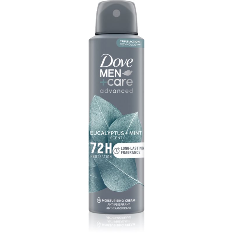Dove Men+Care Advanced Antitraspirante Spray 72 Ore Eucalyptus & Mint 150 Ml