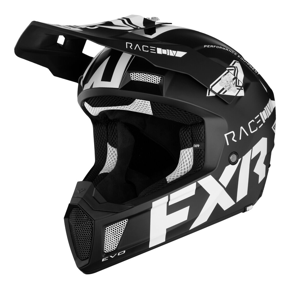 Fxr Clutch Evo 2023 Snöskoterhjälm Xl Svart Vit