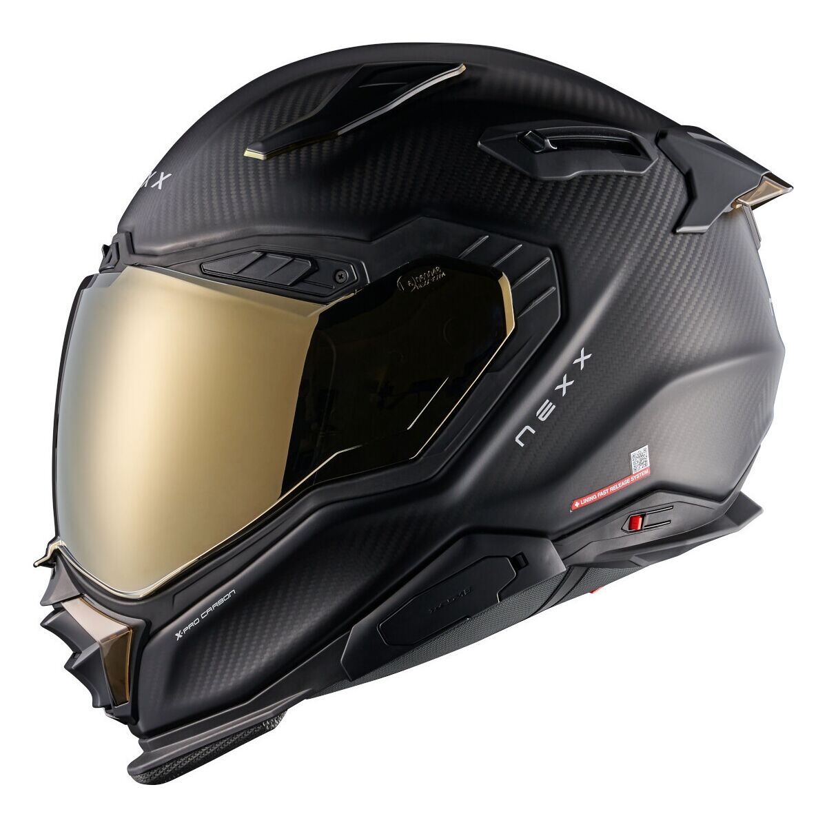 Nexx X.Wst 3 Zero Pro Carbon Hjälm Xl Kol Guld