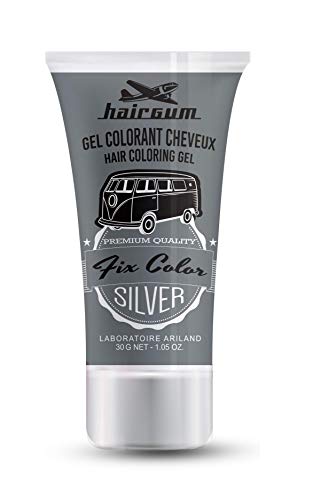 Fix Color Gel Colorant #Silver 30 Ml