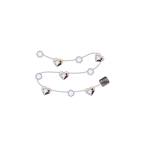 Arditex Wd13433 Guirnalda De Luces De Navidad Con 10 Leds Cálidos - 165Cm. De Disney-Frozen Ii