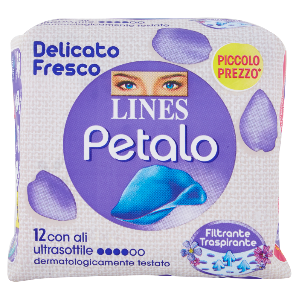 Lines Petalo con Ali 12 Assorbenti - -