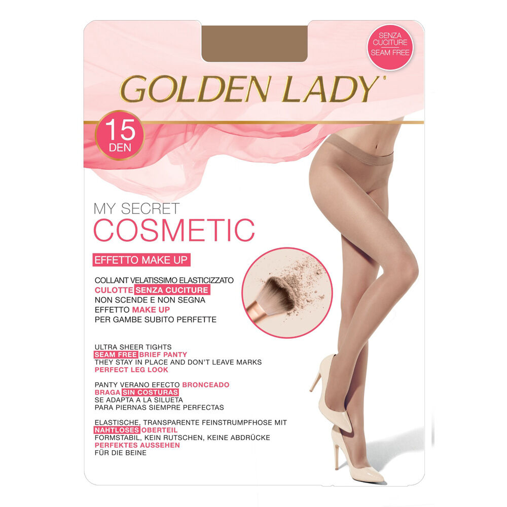 Golden Lady My Secret Cosmetic 15 Melon Taglia 3 - -