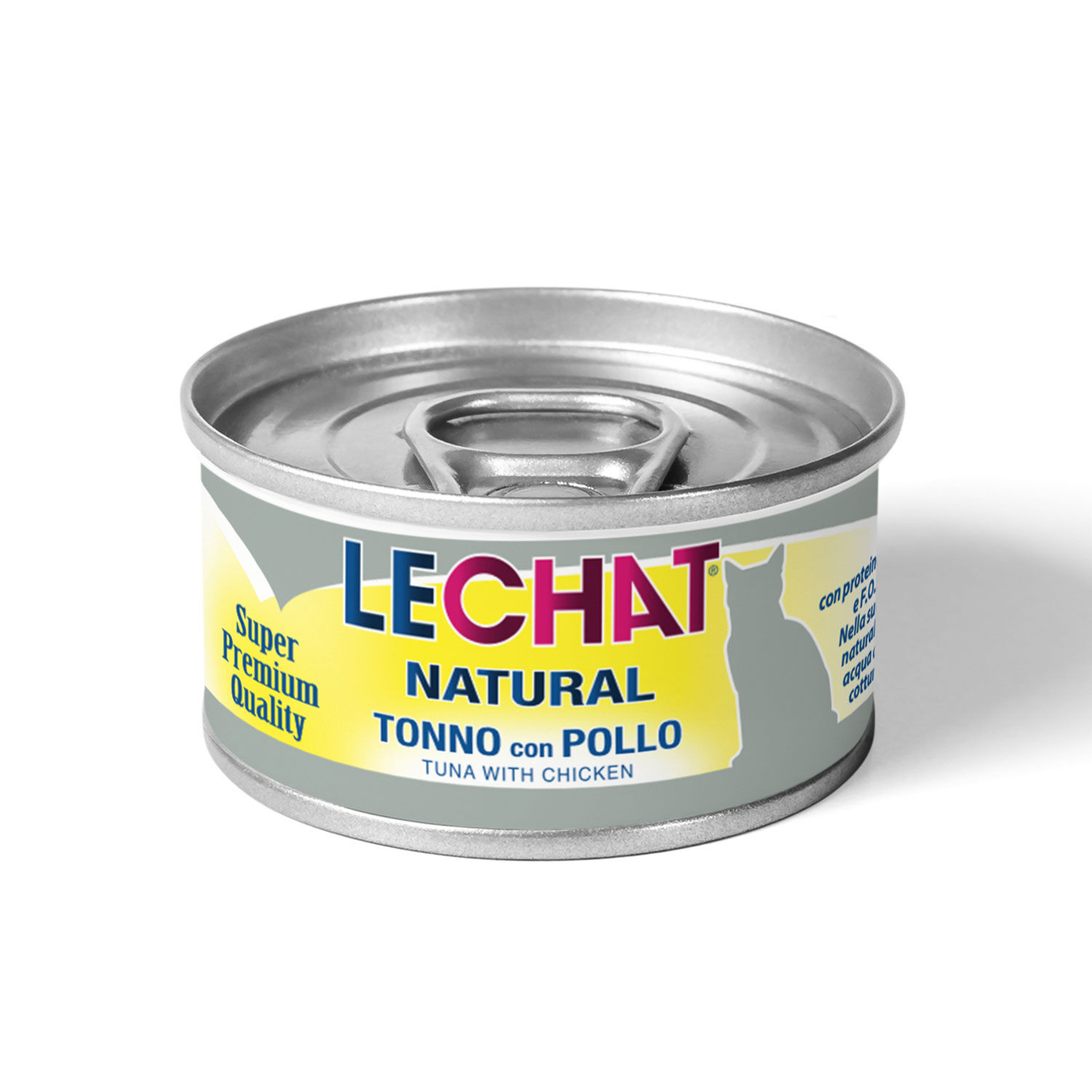 LeChat Natural Tonno con Pollo 80 g - -