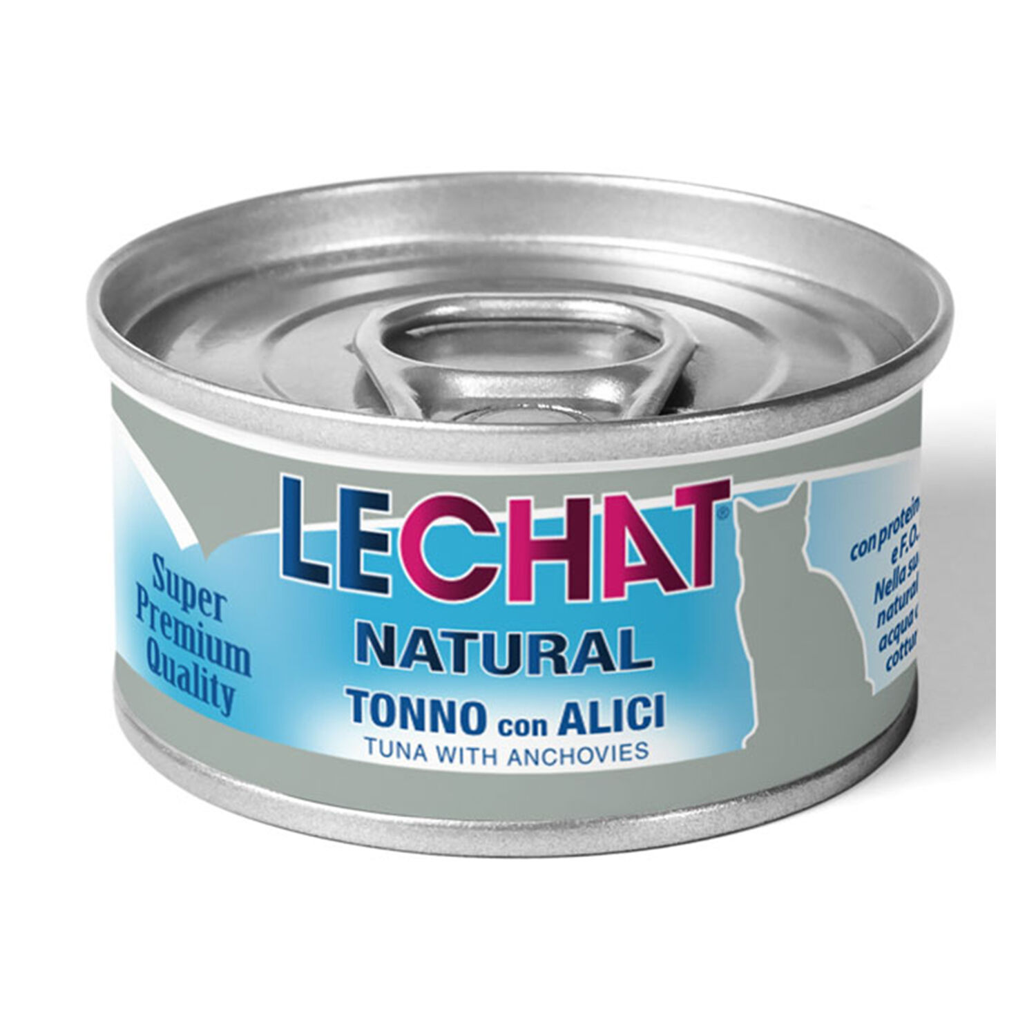 LeChat Natural Tonno con Acciughe 80 g - -
