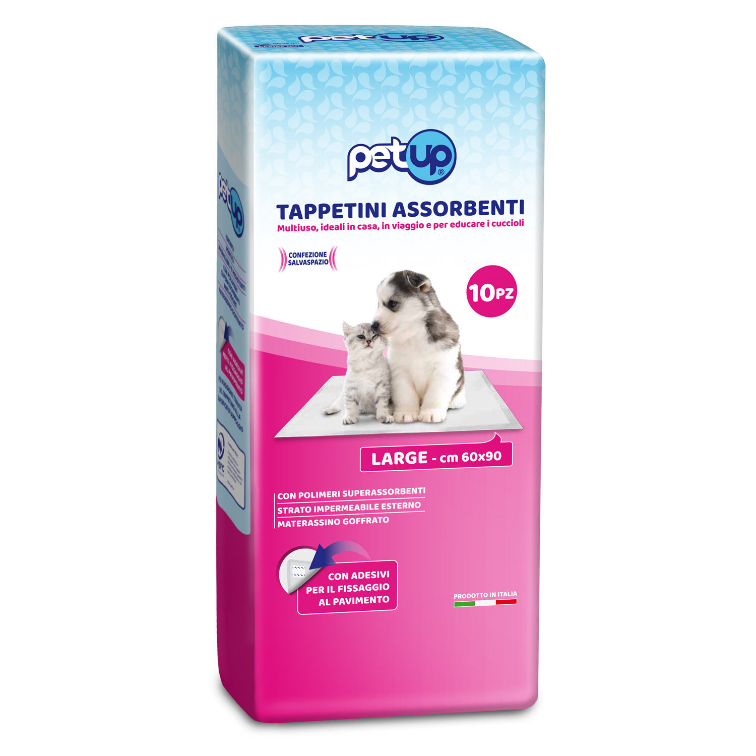 Petup Tappetini Assorbenti 90x60 cm 10 Pezzi - -