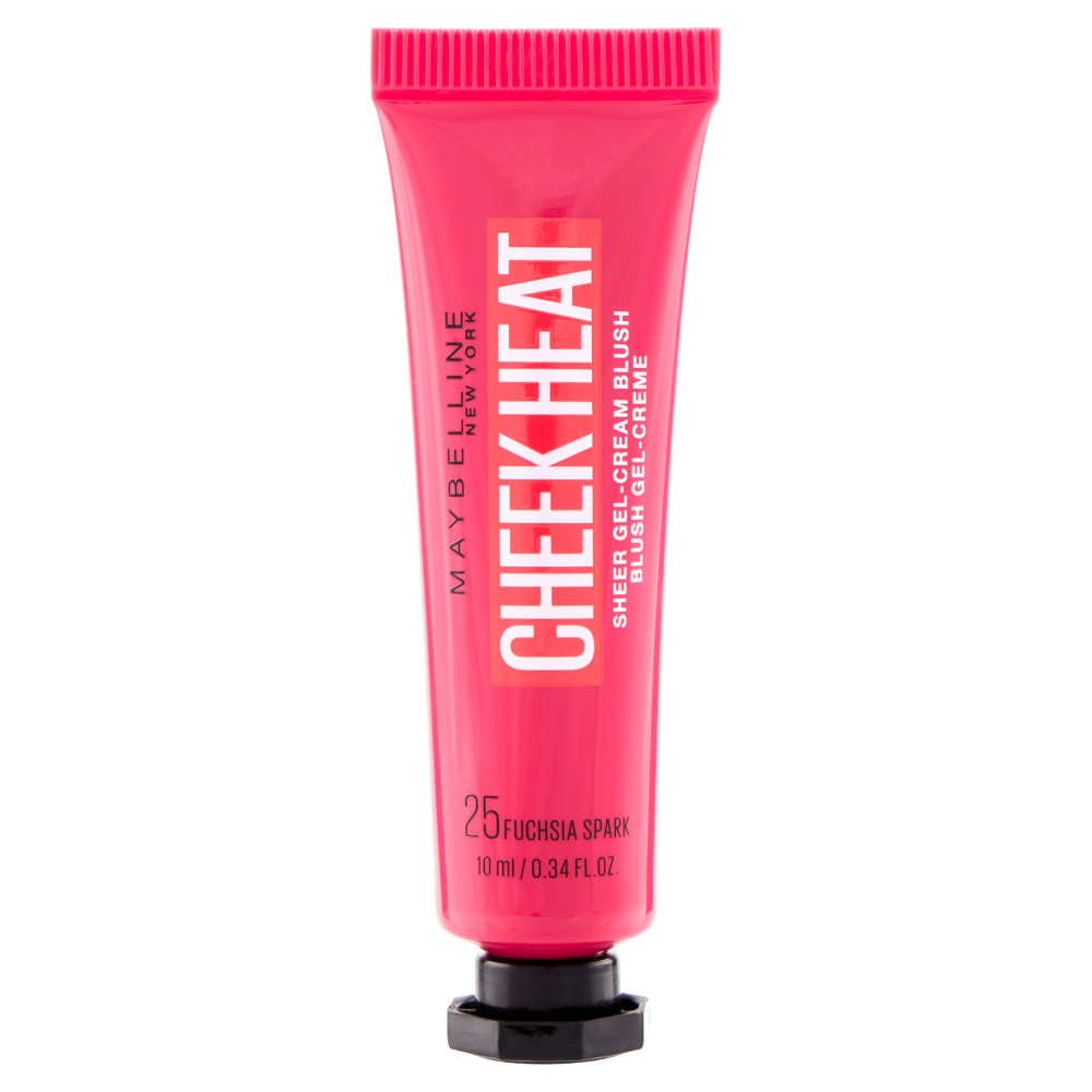 Maybelline Blush in crema Cheek Heat Fuchsia Spark N.25 - -