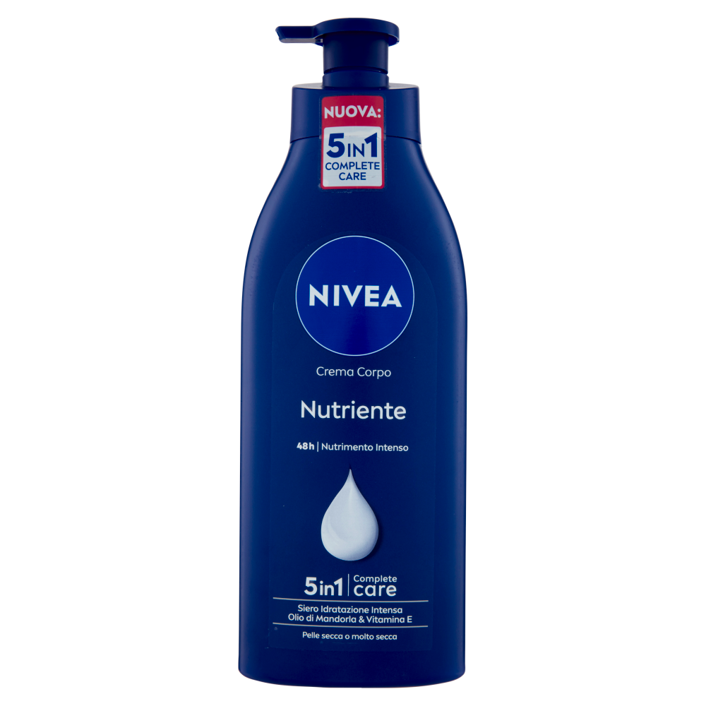 Nivea Crema Nutriente Corpo Pump 500 ml - -