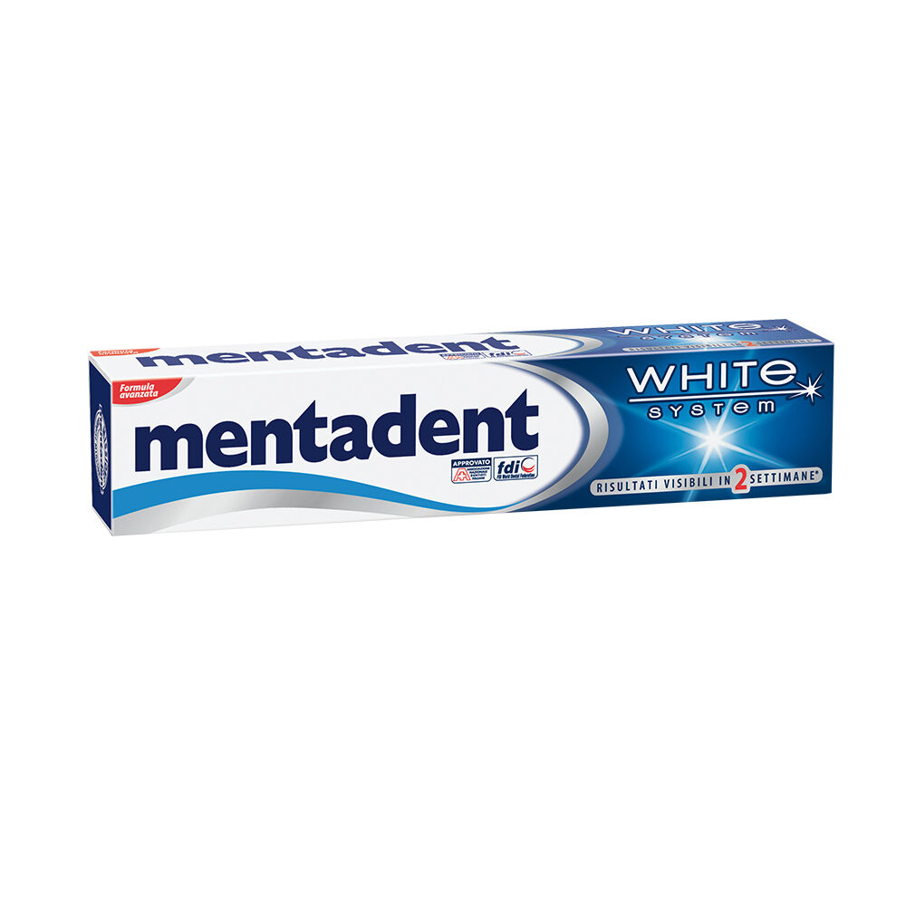 Mentadent Dentifricio White System 75 ml - -