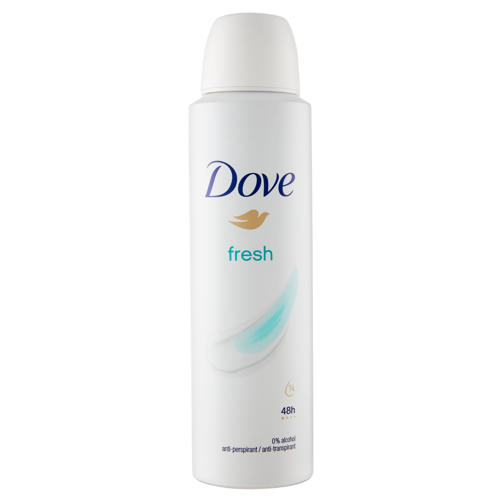 Dove Fresh Deodorante Spray Antitraspirante 150 ml - -