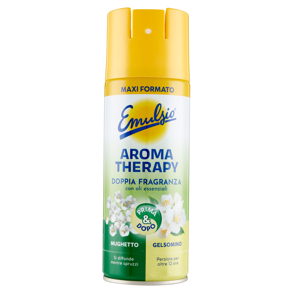 Emulsio Aroma Terapy Doppia Fragranza Mughetto Gelsomino 350 ml - -