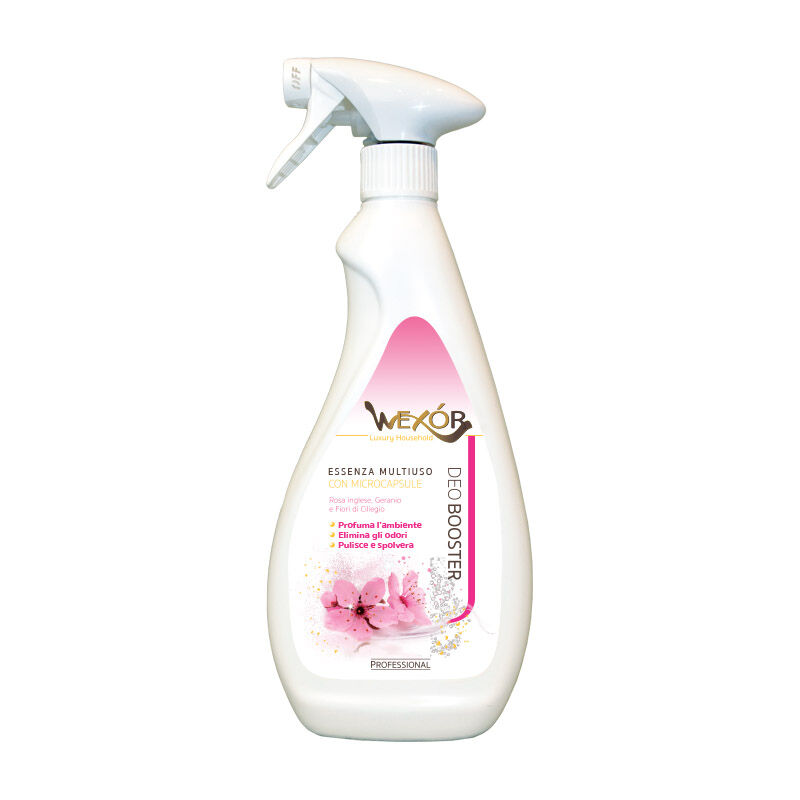 Wexor Essenza Multiuso Rosa Inglese, Geranio e Fiori di Ciliegio 750 ml - -