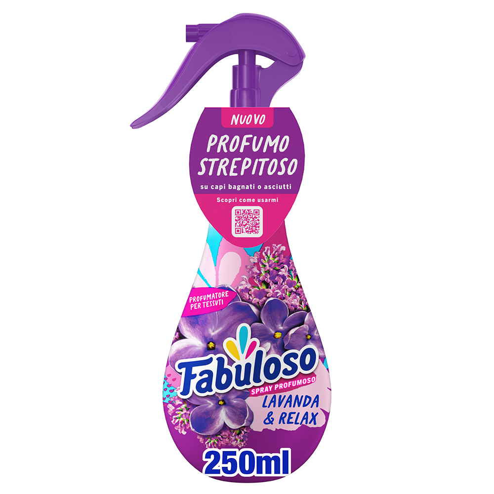 Fabuloso Spray Profumatore per Tessuti Lavanda e Relax 250 ml - -