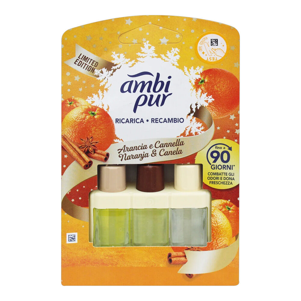 AmbiPur 3Volution Ricarica Elettrica Arancia e Cannella 20ml Limited Edition - -