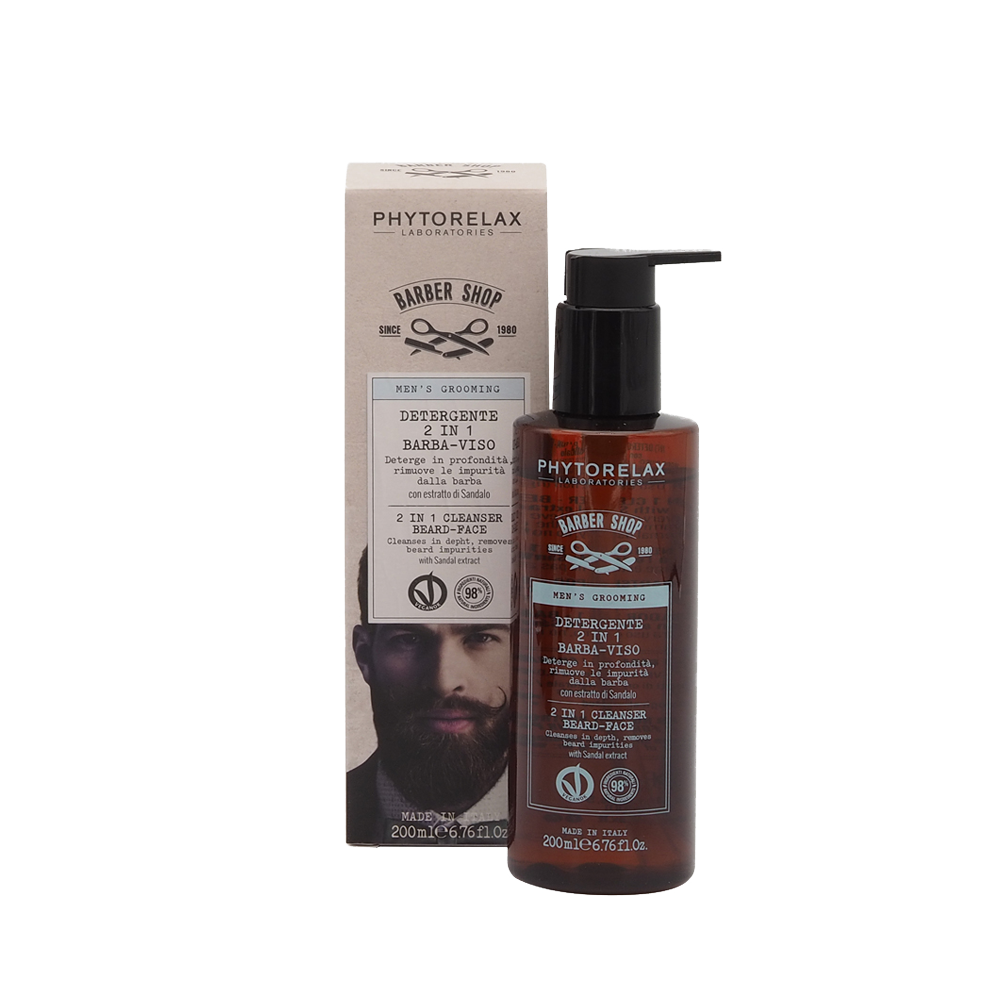 Phytorelax Detergente 2in1 Barba 200 ml - -