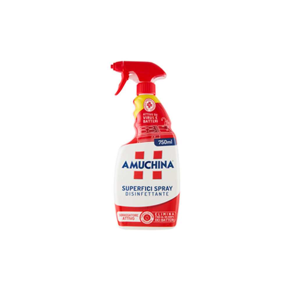 Amuchina Superfici Spray Disinfettante Sgrassatore Attivo 750 ml - -