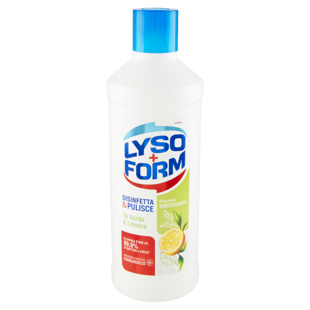 Lysoform Disinfetta & Pulisce Tè Verde 1100 ml - -