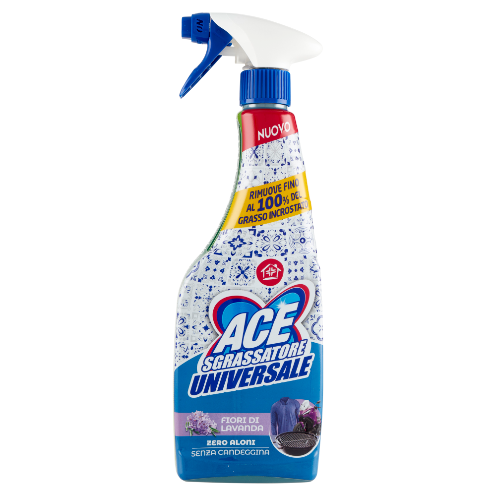 Ace Sgrassatore Universale Fiori di Lavanda Senza Candeggina 600 ml - -