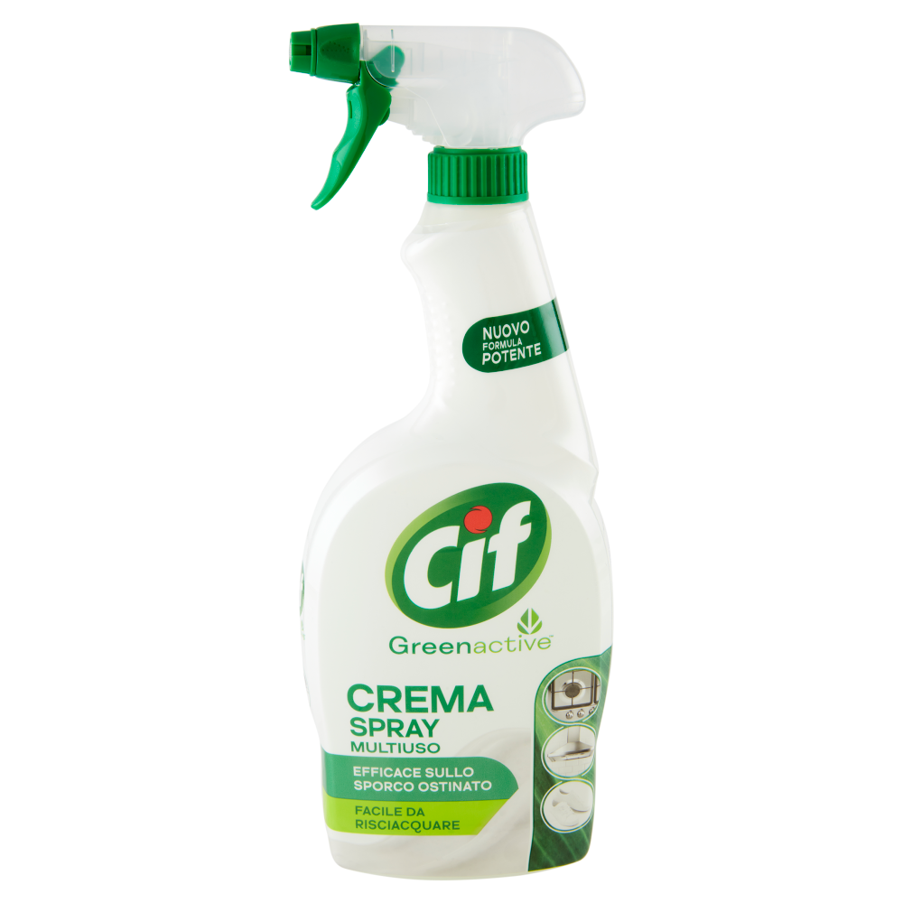 Cif Greenactive Crema Spray Multiuso 650 ml - -