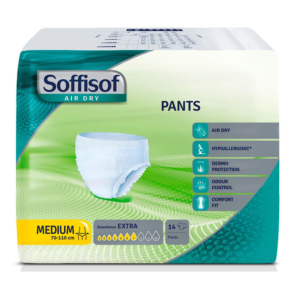 Soffisof Air Dry Pants-Pull-Up Medium 14 Pezzi - -