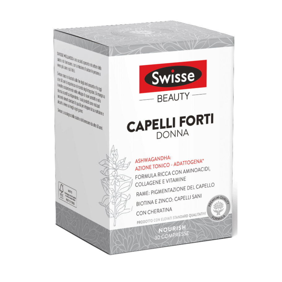 Swisse Capelli Forti Donna 30 Compresse - -