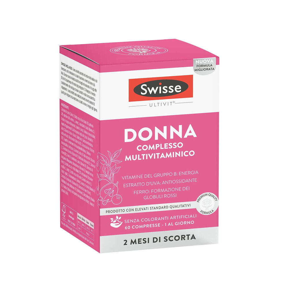 Swisse Multivitaminico Donna 60 Compresse - -
