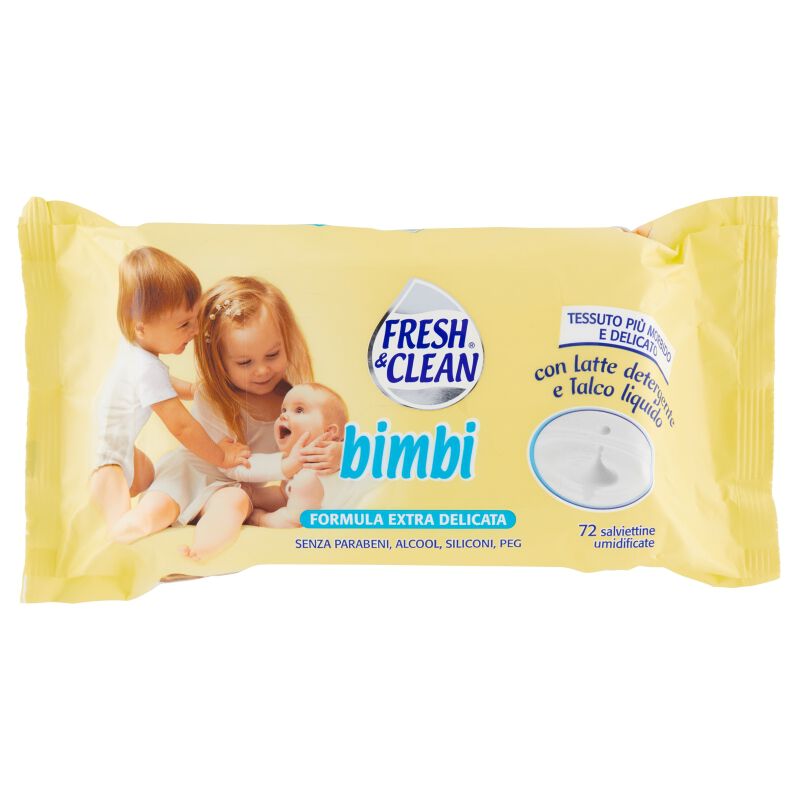 Fresh & Clean Bimbi 72 Pezzi - -