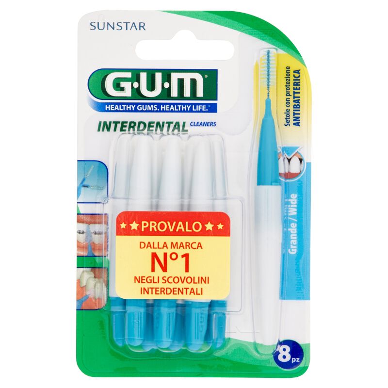 Gum Interdental Cleaners Grande 8 Pezzi - -