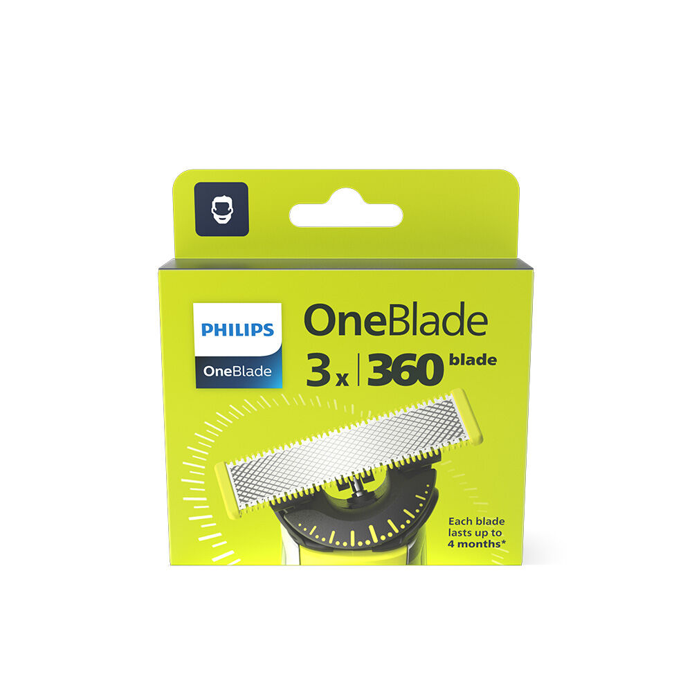 Philips One Blade Lame di Ricambio 3 Pezzi - -