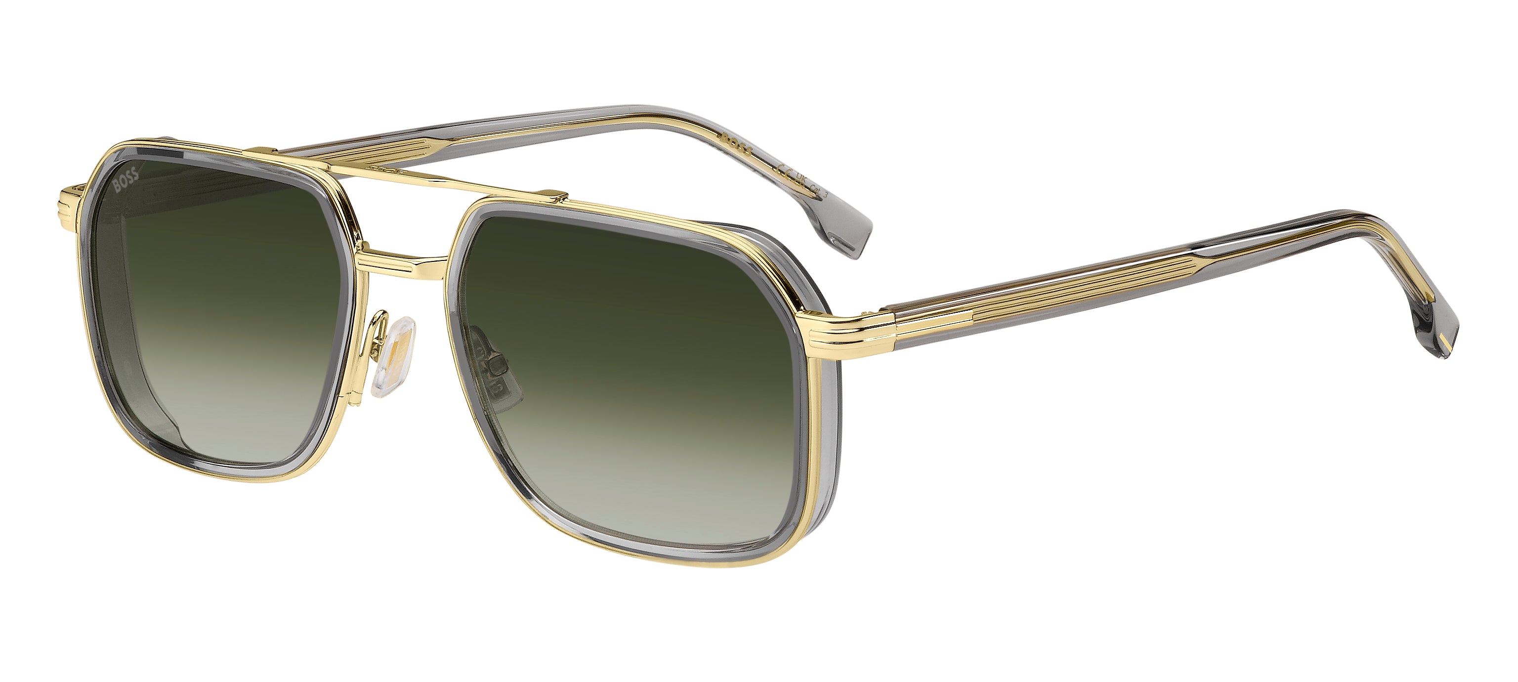 Hugo Boss  Boss 1724/S Ft3/9K Occhiali Da Sole   Verde   Sfumato