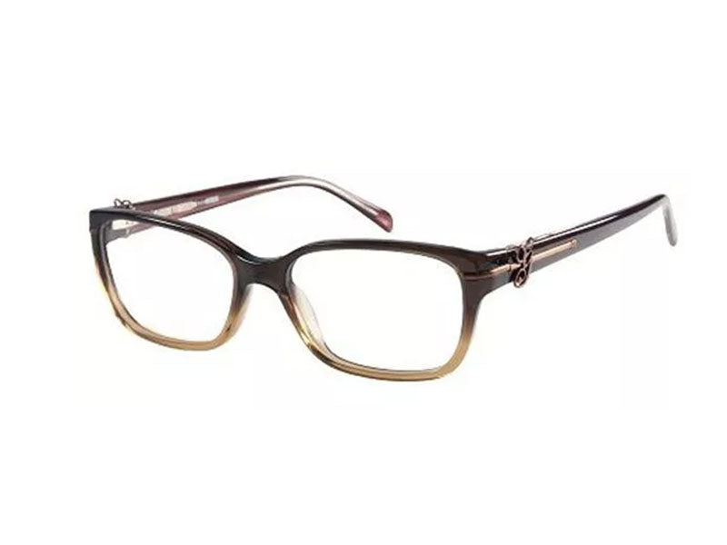 Guess Donna Gu2303 D96 Montature Da Vista Outlet Plastica Marrone  Squadrata