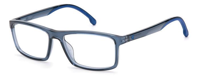 Carrera Uomo Carrera 8872 Pjp Montature Da Vista Iniettato Blu  Squadrata