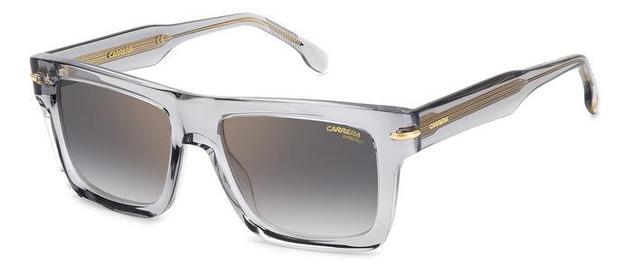 Carrera Unisex Carrera 305/S Kb7/Fq Occhiali Da Sole Acetato Grigio Grigio/Oro Squadrata Specchiate Sfumato