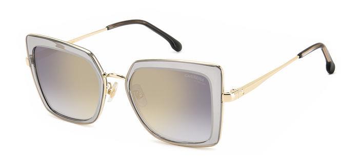 Carrera Donna Carrera 3031/S Kb7/Fq Occhiali Da Sole Metallo Grigio Grigio/Oro Squadrata Normale Specchiato