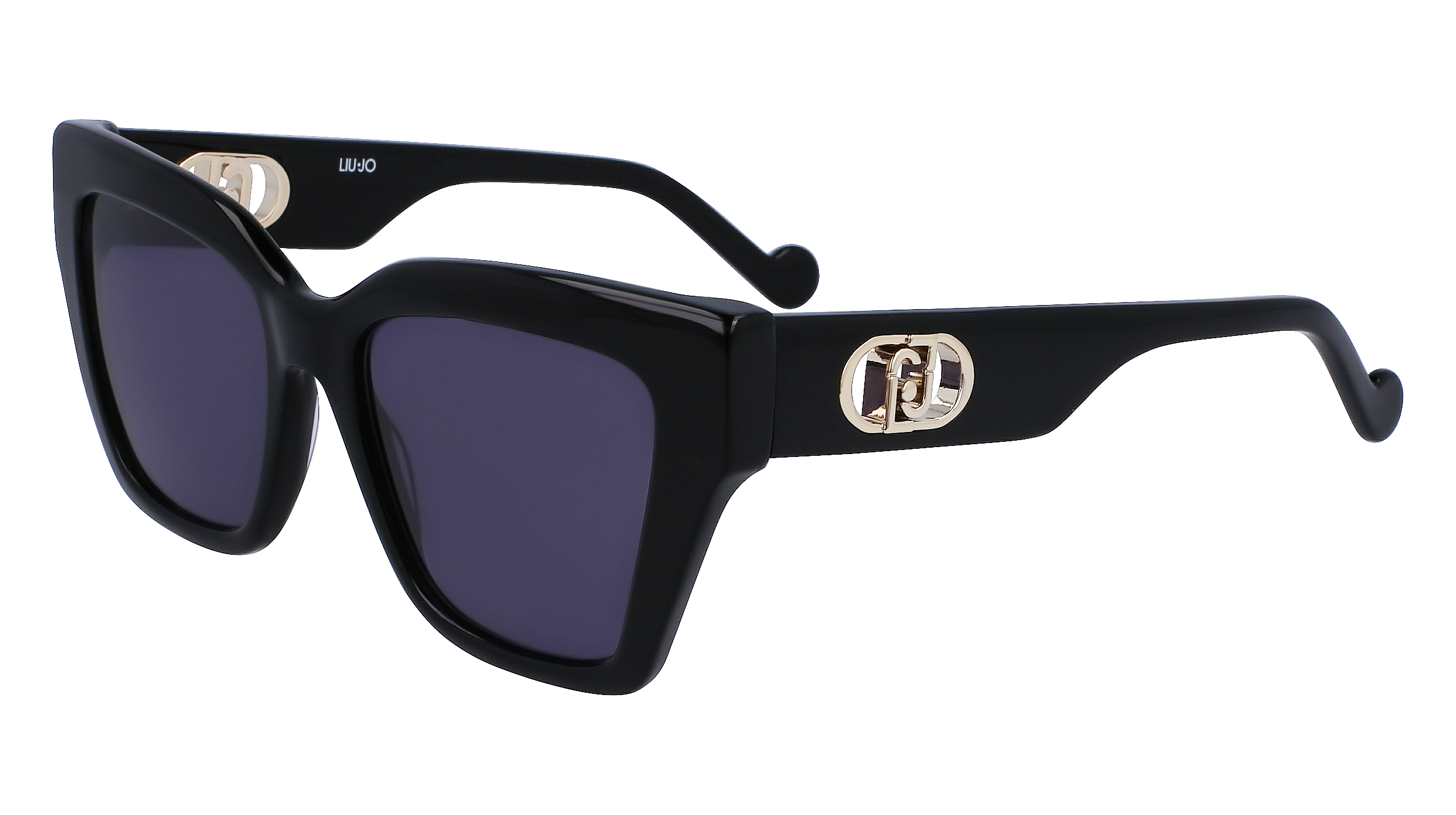 Liu Jo Donna Lj777S 001 Occhiali Da Sole Acetato Nero Grigio Squadrata Normale Normale