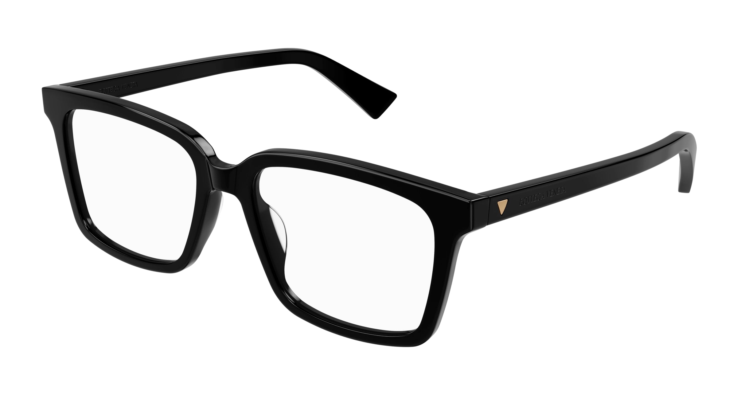 Bottega Veneta Uomo Bv1228Oa 001 Montature Da Vista Acetato Nero  Squadrata