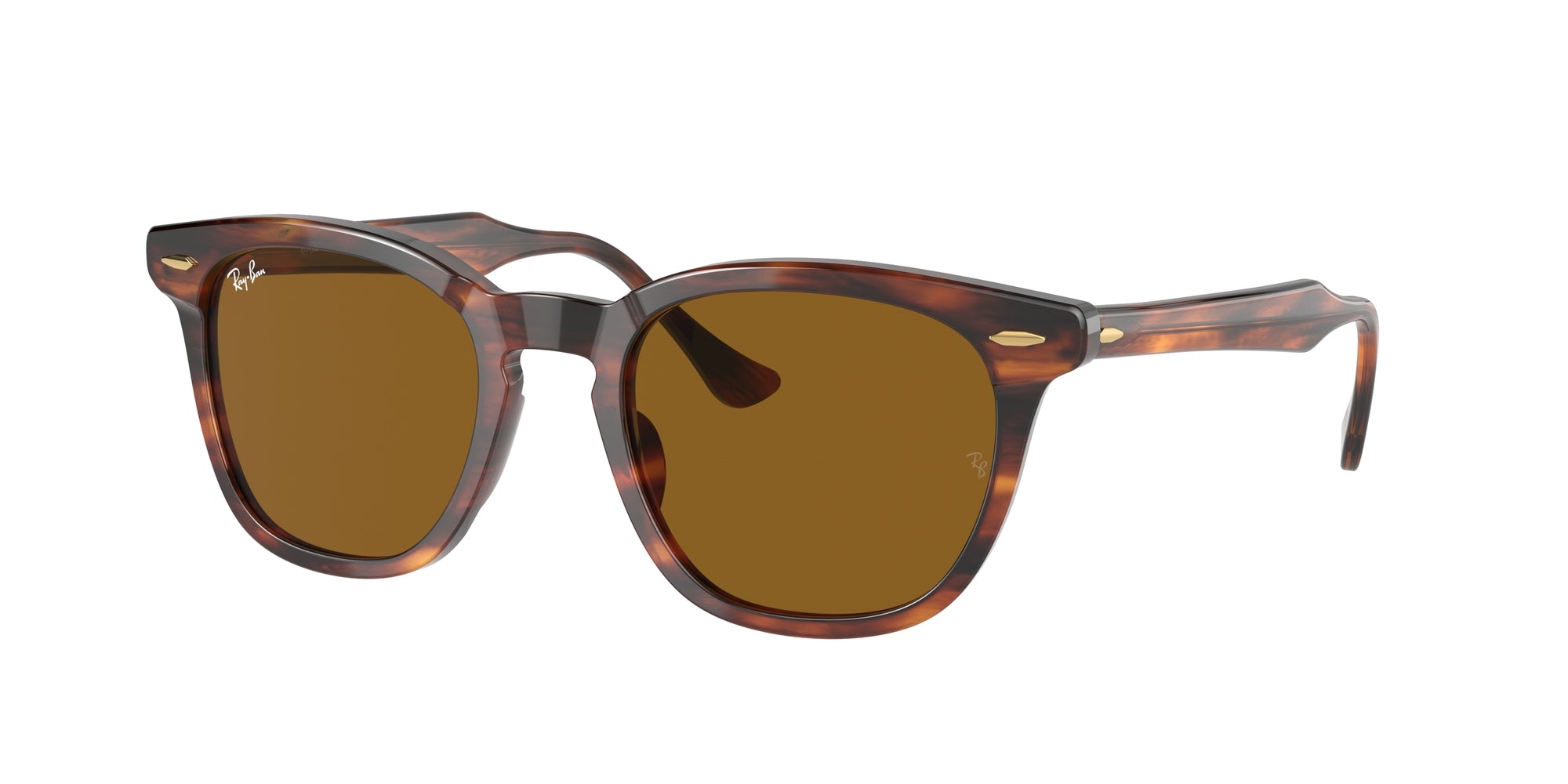 Ray - Ban Unisex Rb2298 Hawkeye 954/33 Occhiali Da Sole Plastica Havana Marrone Squadrata Normale