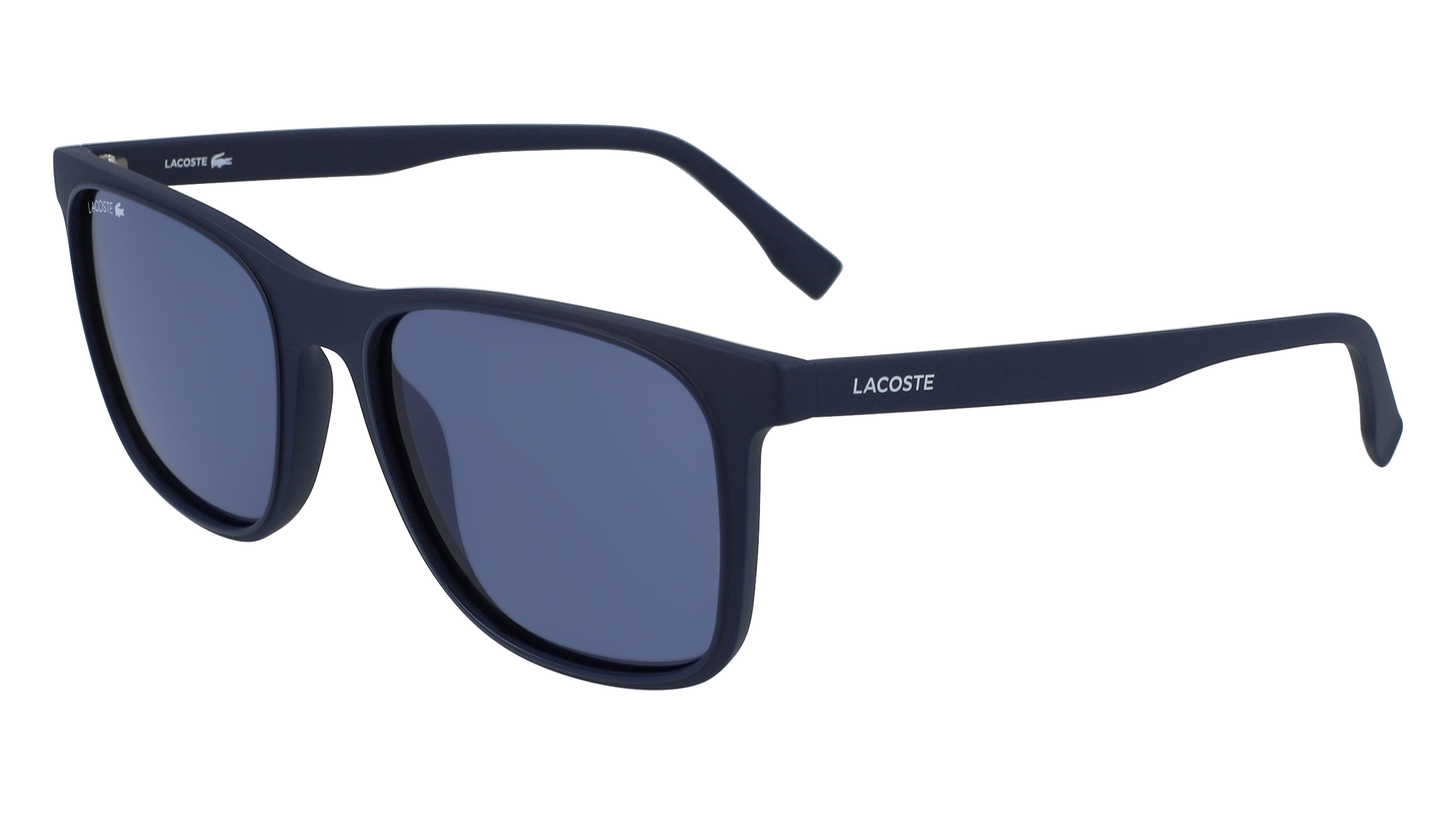 Lacoste Uomo L882S 424 Occhiali Da Sole Iniettato Blu Blu Squadrata Normale Fotocromatiche