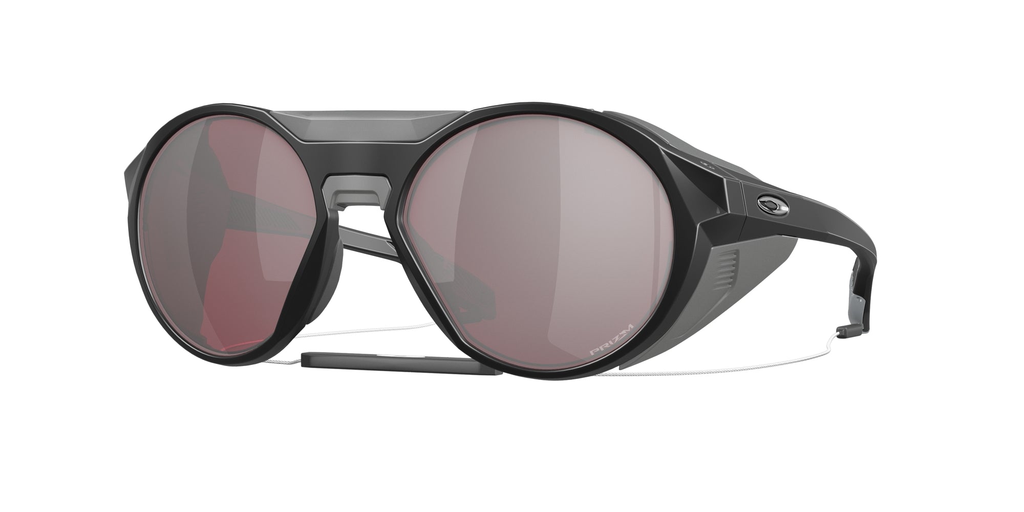 Oakley Uomo Oo9440 Clifden 944001 Occhiali Da Sole O_Matter Nero Grigio Rotonda Normale Prizm Iridium