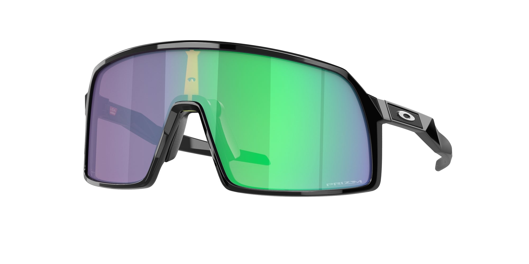 Oakley Uomo Oo9462 Sutro S 946206 Occhiali Da Sole O_Matter Nero Verde Maschera Normale Prizm