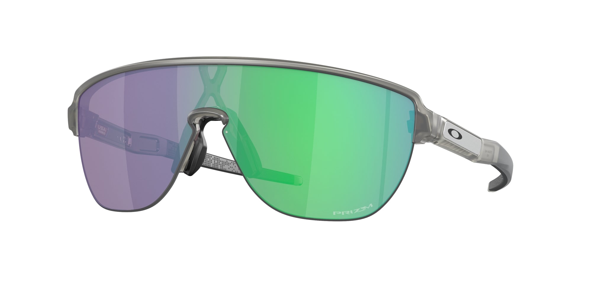 Oakley Uomo Oo9248 Corridor 924814 Occhiali Da Sole O_Matter Grigio Verde Maschera Normale Prizm