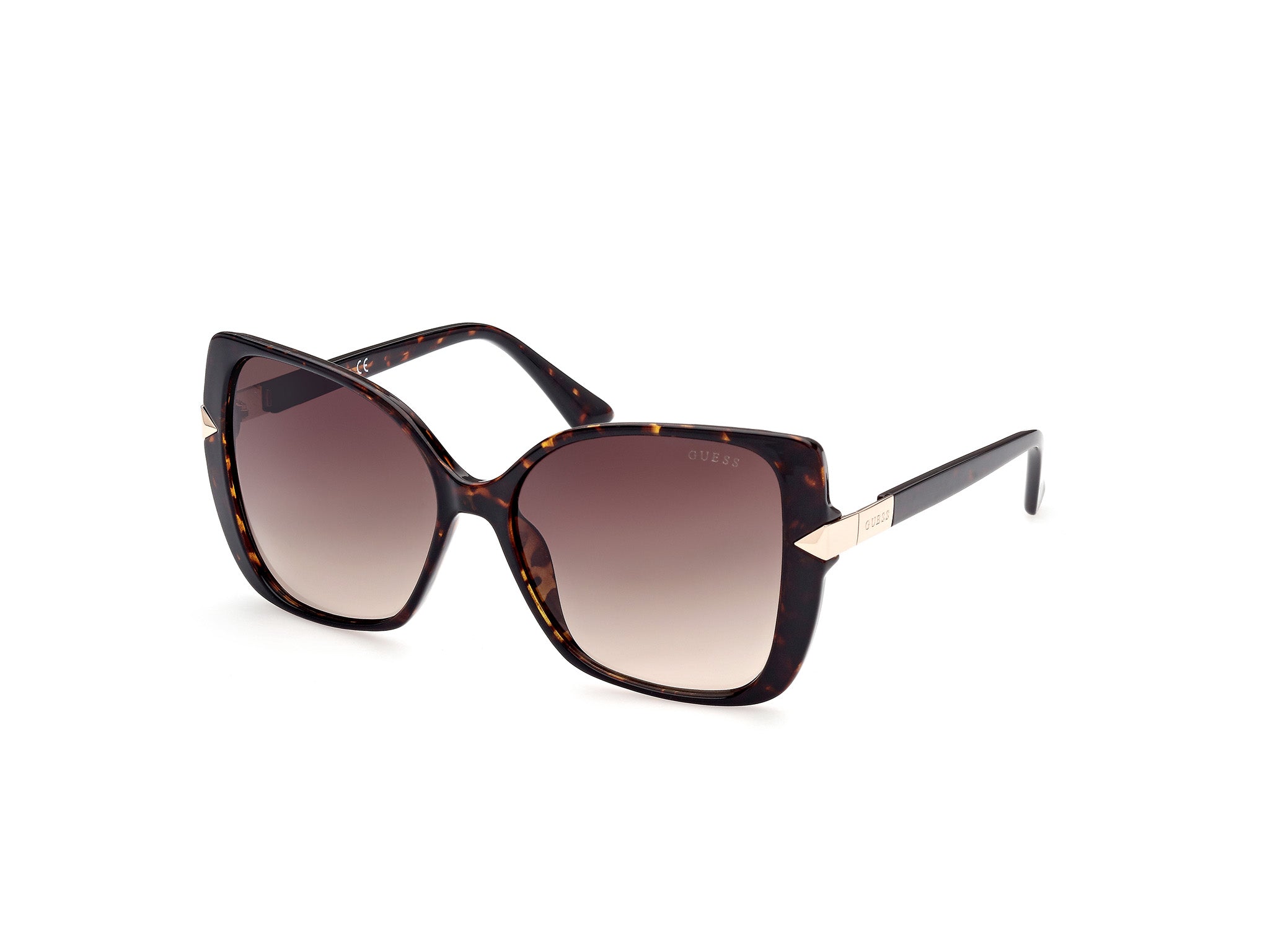Guess Donna Gu7820 52F Occhiali Da Sole Iniettato   Farfalla Normale Sfumato