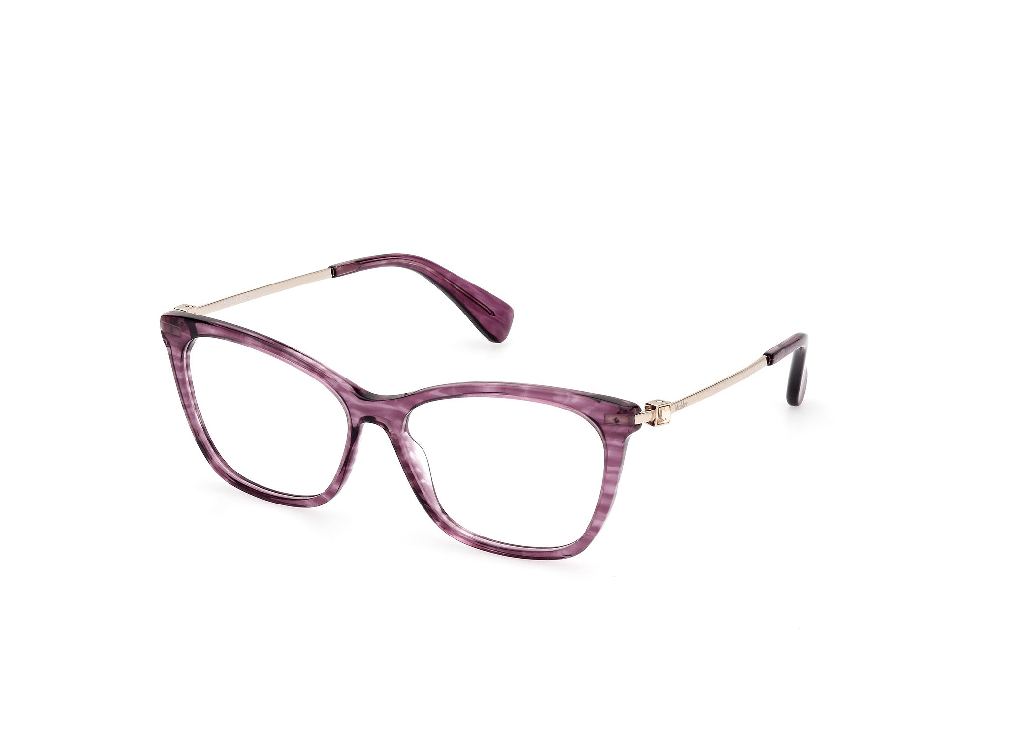 Max Mara Donna Mm5070 083 Montature Da Vista Acetato Viola  Squadrata Normale