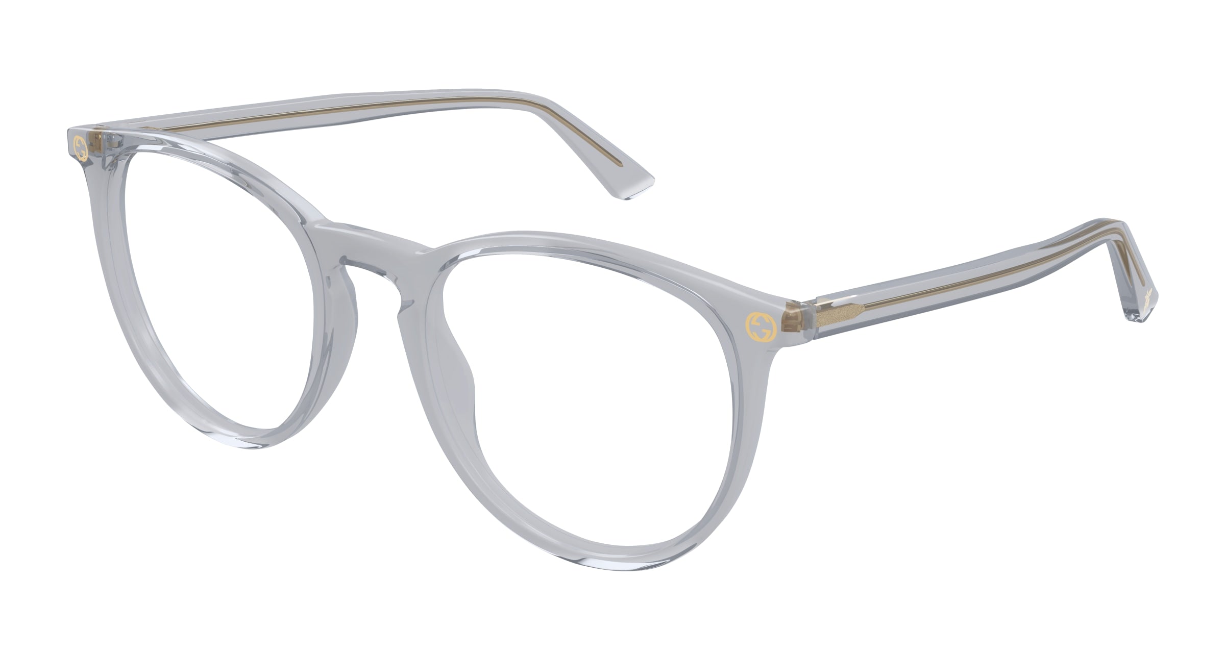 Gucci Donna Gg0027O 010 Montature Da Vista Acetato   Rotonda