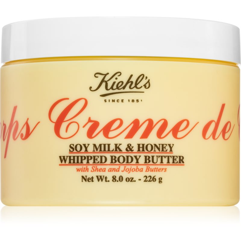 Kiehl'S Creme De Corps Soy Milk & Honey Whipped Body Butter Burro Corpo Con Burro Di Karité 226 G