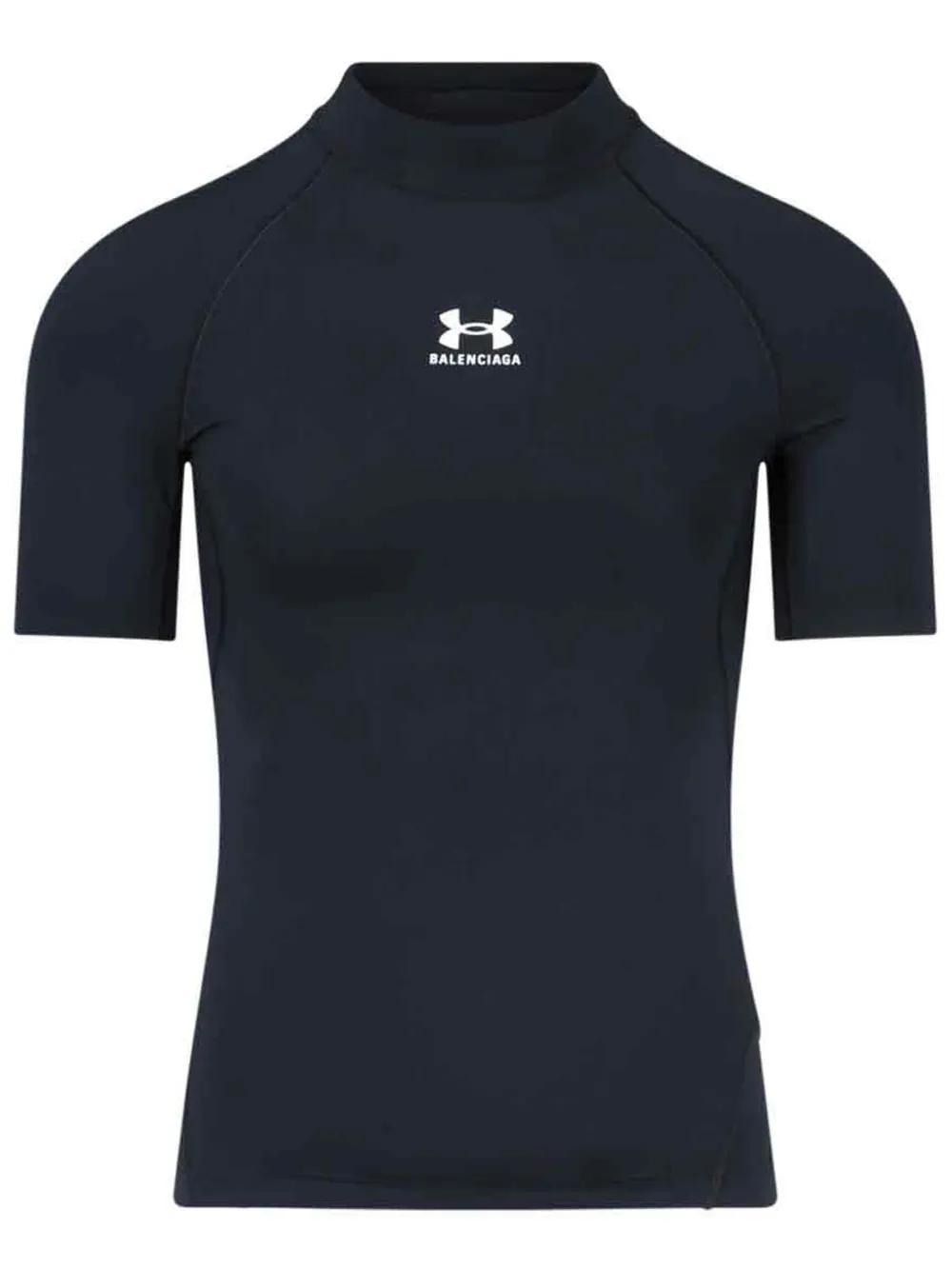 Balenciaga x Under Armour® mock neck T-shirt - Nero