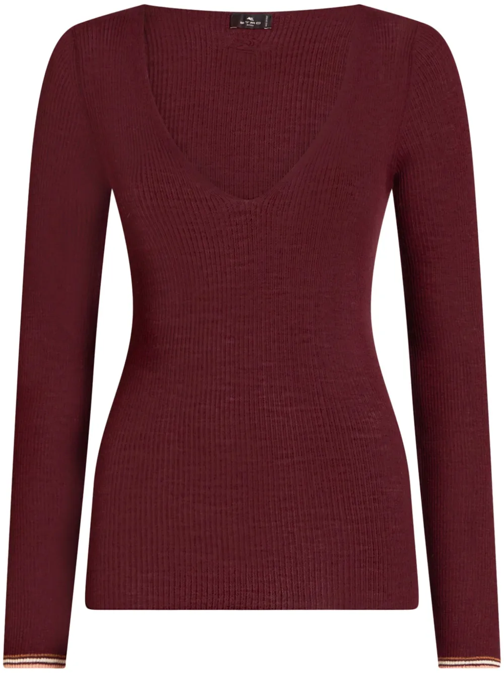 ETRO V-neck sweater - Marrone