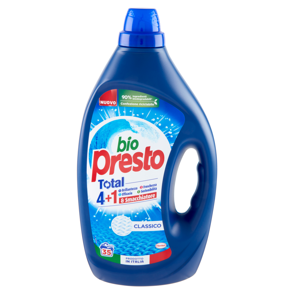 Bio Presto Liquido Classico 35 Lavaggi 1,575 l - -