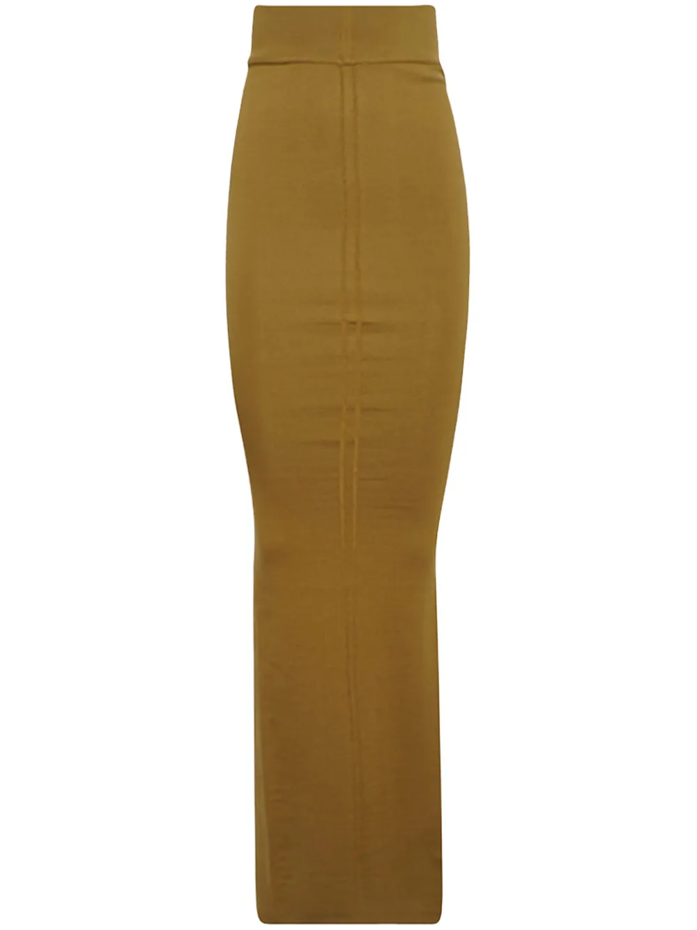 Rick Owens Pillar maxi skirt - Marrone